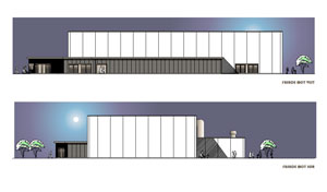 Fasade - Vest & Sør 10755_140211_Hall_Fasade2