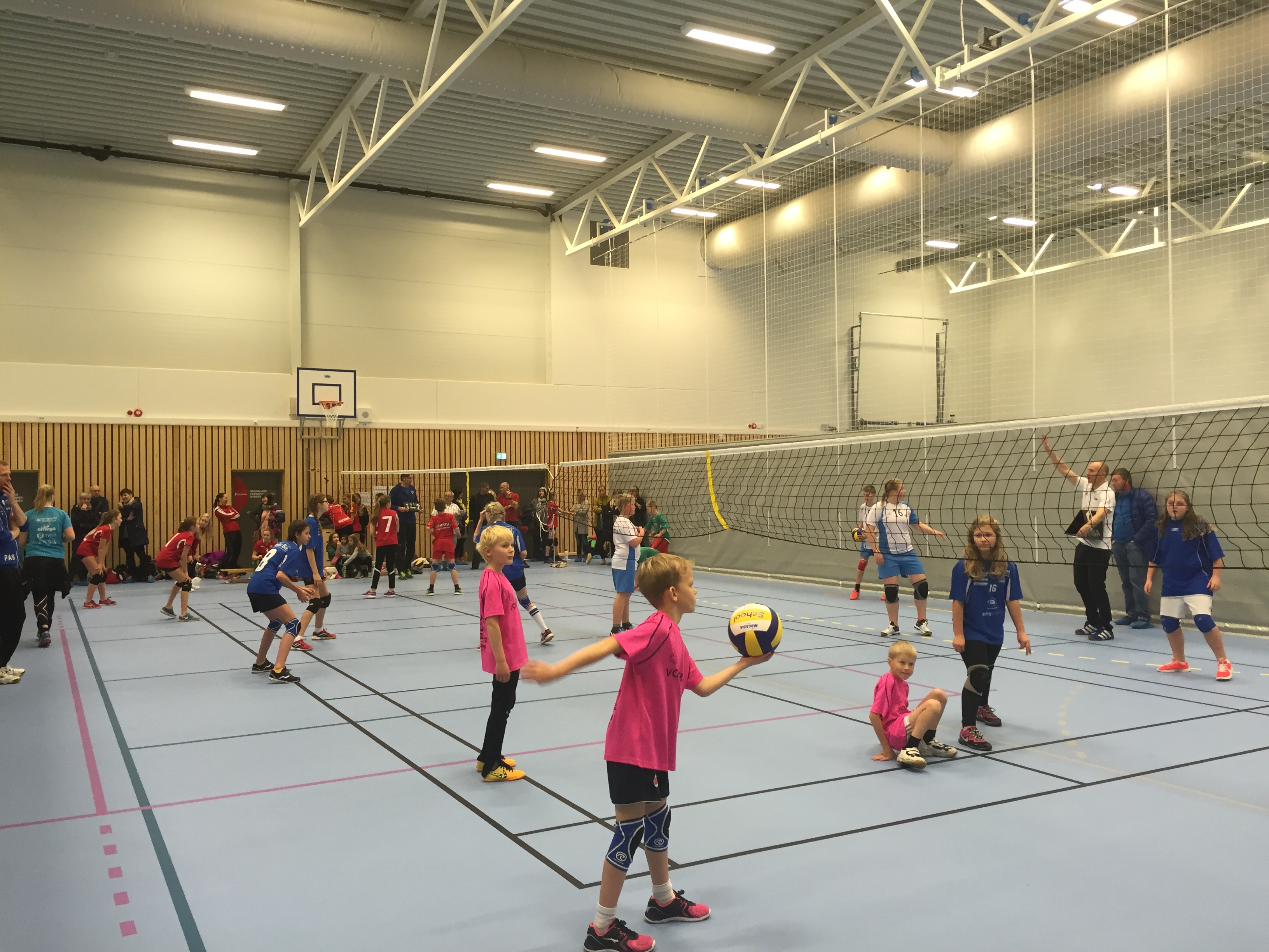 Minivolleyball nivå 2 og 4