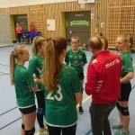 En peptalk med Torvastadjentene før kamp